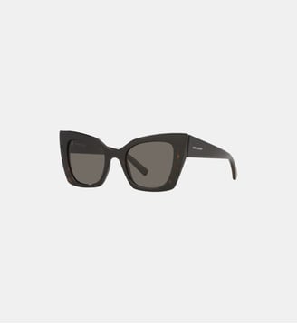 Lunettes de soleil Œil de chat SL 552 - Saint Laurent - Écaille