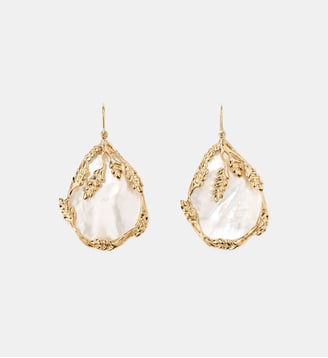 Boucles d'oreilles Françoise - Aurélie Bidermann - Blanc