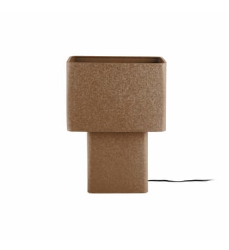 Lampe de Table Boaz Recto - Leitmotiv - Marron
