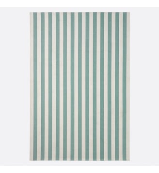 Tapis, pour intérieur et extérieur, à rayures - La Redoute Interieurs - Céladon