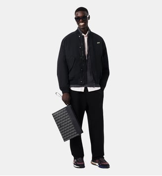 Bomber taffetas déperlant - Lacoste - Noir