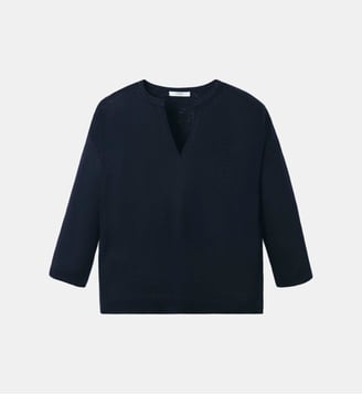 Top Tilleul Nocturne - Zapa - Bleu marine