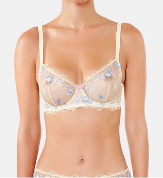 Soutien gorge armatures - Amour d'été - Huit - Jaune