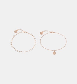 Set x2 chaînes de cheville dorées - Balaboosté - Doré