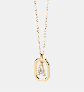 Collier  Mini letter Doré CO01-512-U Pd Paola