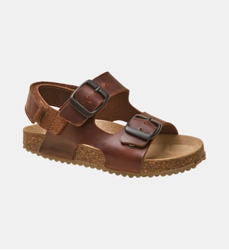 Sandales à brides  en cuir - Cyrillus - Tan