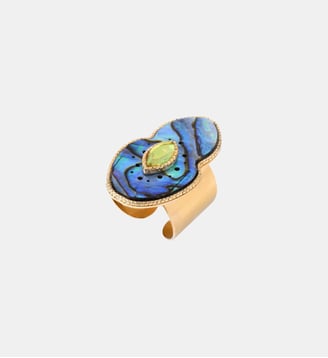 Bague   - Mindoro - Satellite - Bleu irisé