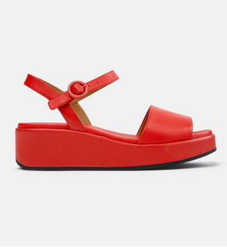 Sandales Misia - Camper - Rouge