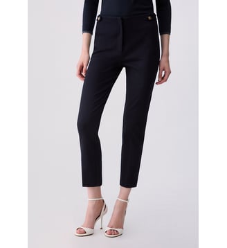 Pantalon cigarette - Liu Jo - Bleu foncé