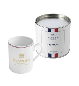 Mug 30 Cl République Française - Degrenne Elysee - Degrenne - Blanc