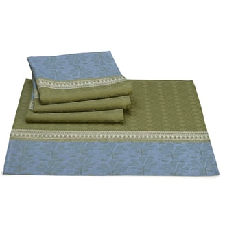 Serviette de table Croisière sur le Nil - Le Jacquard Francais - Palmier