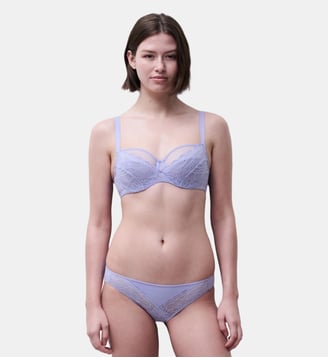 Slip évolutif maille douce - Chantelle - Bleu
