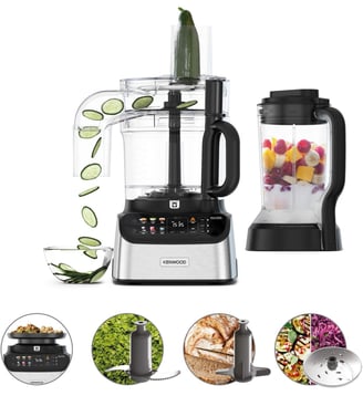 Robot multifonction MultiPro OneTouch FDM73.480SS + blender - Kenwood - Noir