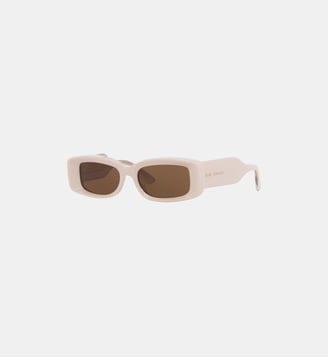 Lunettes de soleil Rectangulaire GG1528S - Gucci - Ivoire