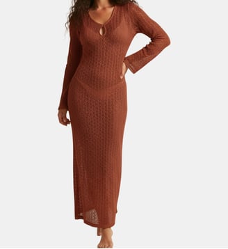 Robe au chocolat - Robin Collection - Marron