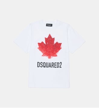 T-shirt avec logo - Dsquared2 - Blanc