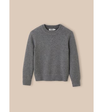 Pull sweat Garçon - Cyrillus - Gris chine