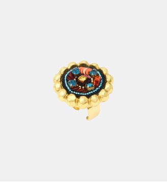 Bague   - Angèle - Satellite - Orange