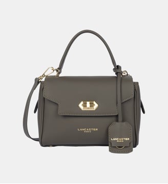 Petit sac à main Donna Grace en cuir - Lancaster - Kaki foncé