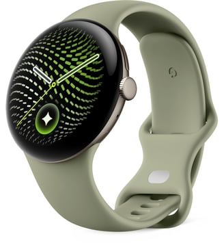 Montre connectée Pixel Watch 5 45mm Pyrite - Olive Google