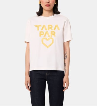 T-Shirt Trefle - Tara Jarmon - Jaune