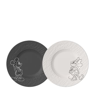 Assiette à dessert, 2 pièces - Villeroy & Boch - Noir