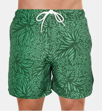 Bermuda de bain fibres recyclées TRENDY - Eminence - Vert