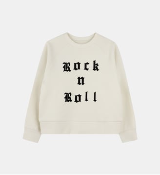 Sweat-shirt en molleton - Zadig&Voltaire Kids - Crème