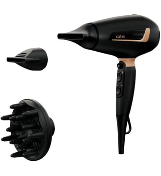Sèche cheveux professionnel Pro Expert Power Style CV8840C0 - Calor - Noir