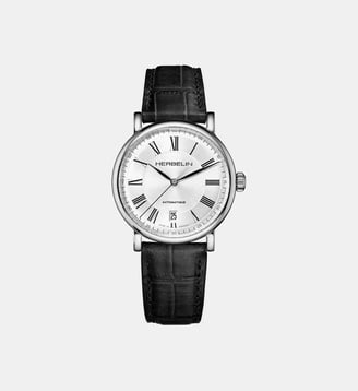 Montre automatique Inspiration Blanc 2047AP08 - Herbelin - Argenté