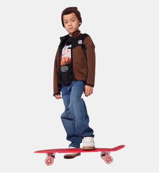 Cardigan de jogging - Hugo Kids - Chicory coffee