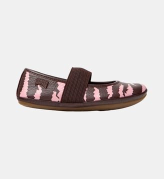 Ballerines Right - Camper - Bordeaux et rose