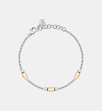 Bracelet en acier,cristaux, COLORI - Morellato - Argent et doré
