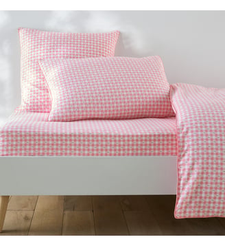 Drap-housse en coton lavé - La Redoute Interieurs - Imprimé fleurs