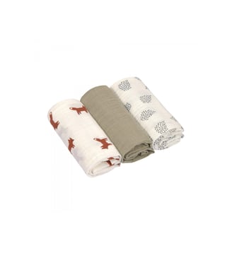 Lot de 3 langes - Lassig - Vert