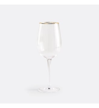 Lot 4 verres à vin Lurik - La Redoute Interieurs - Transparent