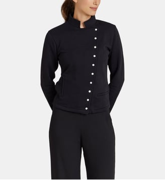cardigan pression Fifre - Agnès b. - Noir