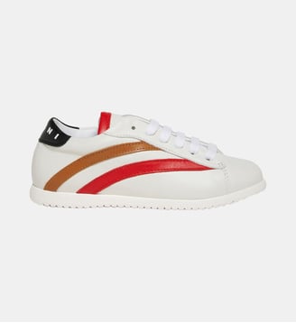 Baskets avec logo sur le talon Marni