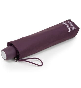 Parapluie petit prix, solide et ultra déperlant - Isotoner - Pourpre