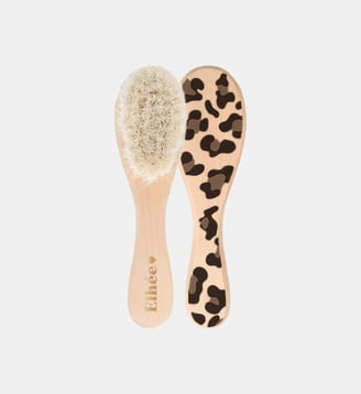Brosse bébé Graou en bois - Elhee - Marron