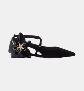 Ballerines avec maxi fleur Liu Jo