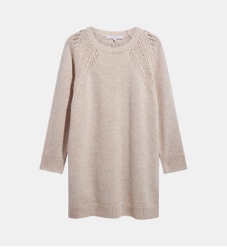 Robe droite en laine - COSET - Gerard Darel - Naturel