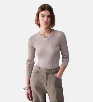Maille lamé - Liu Jo - Beige
