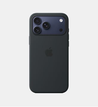 Coque iPhone 17 Pro Max MagSafe silicone Noir - Apple - Noir