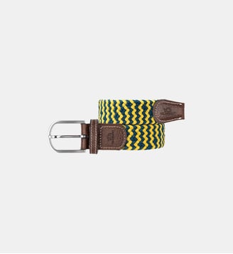 Ceinture tressée élastique Lima - Billybelt - Multicolore