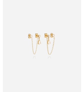 Boucles d'oreilles Cuzco  en Acier doré - Zag Bijoux - Doré