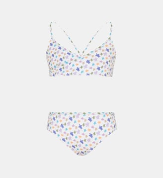 Maillot de bain deux pièces Micro Ronde des Tortues - Vilebrequin - Blanc