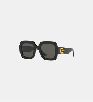Lunettes de soleil Rectangulaire GG1547S - Gucci - Noir