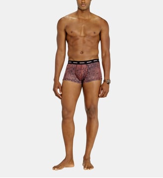 Lot de trois boxers en coton stretch - Diesel - Violet