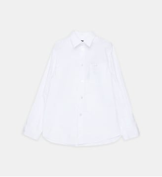 Chemise à manches longues avec logo Diesel Kids